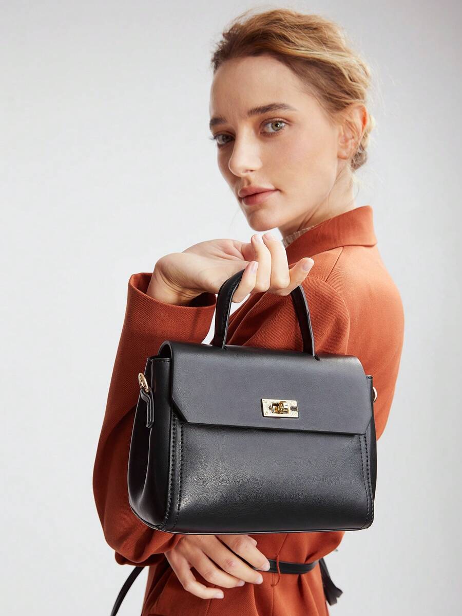 Minimalist Premium Handbag for Women, Suitable for Daily Commute and Business Casual Looks, Sleek Structured Design, Lightweight Shoulder Bag
