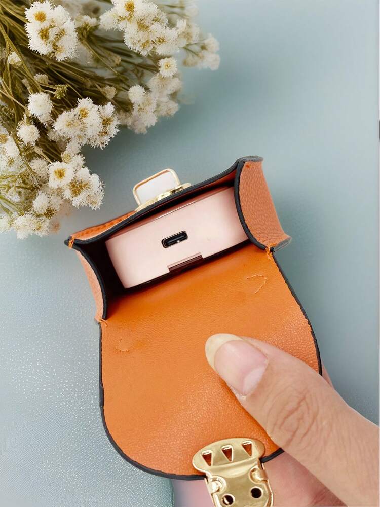 Saddle-Shaped Mini Multi-Function Pouch for Women, Small Elegant Bag for Earphones and Keys, High-Quality Gift for Daily Use or Special Occasions