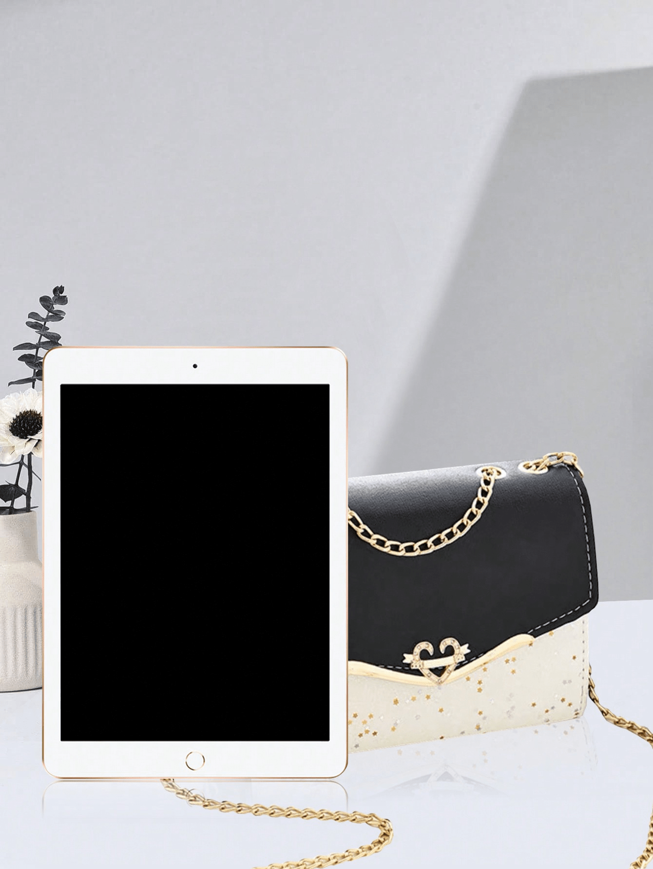Elegant Square Flap Bag with Bow and Faux Pearl Decor, Mini Fashion PU Handbag with Adjustable Strap, Ideal Mother's Day Gift or Birthday Present