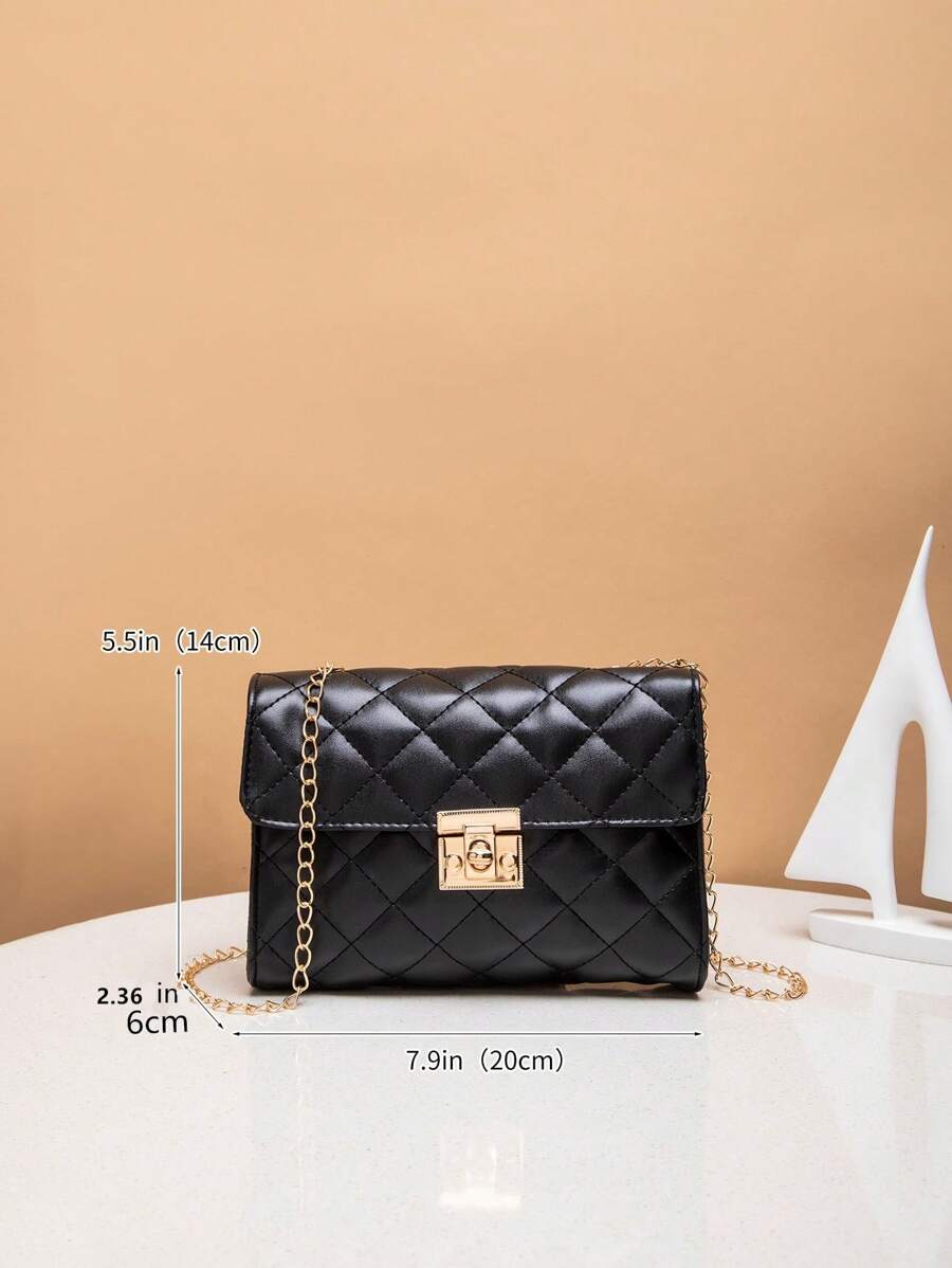 Diamond Pattern Mini Phone Crossbody Bag for Women, Sleek and Stylish Small Shoulder Bag, Ideal for Shopping, Work, Travel or Casual Outings