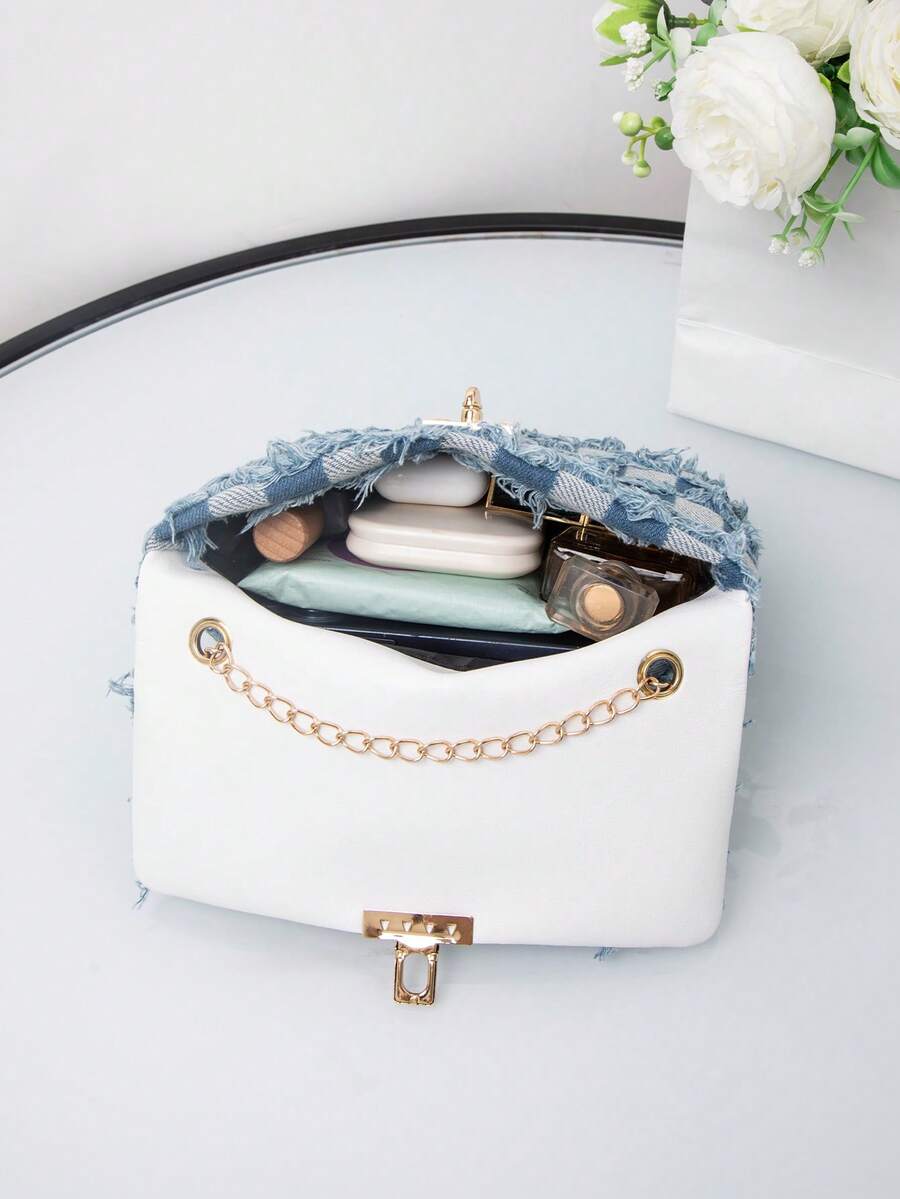 Chic European-Style Mini Square Shoulder Bag for Women, Versatile Crossbody Purse for Spring and Summer, Sweet and Elegant Everyday Fashion