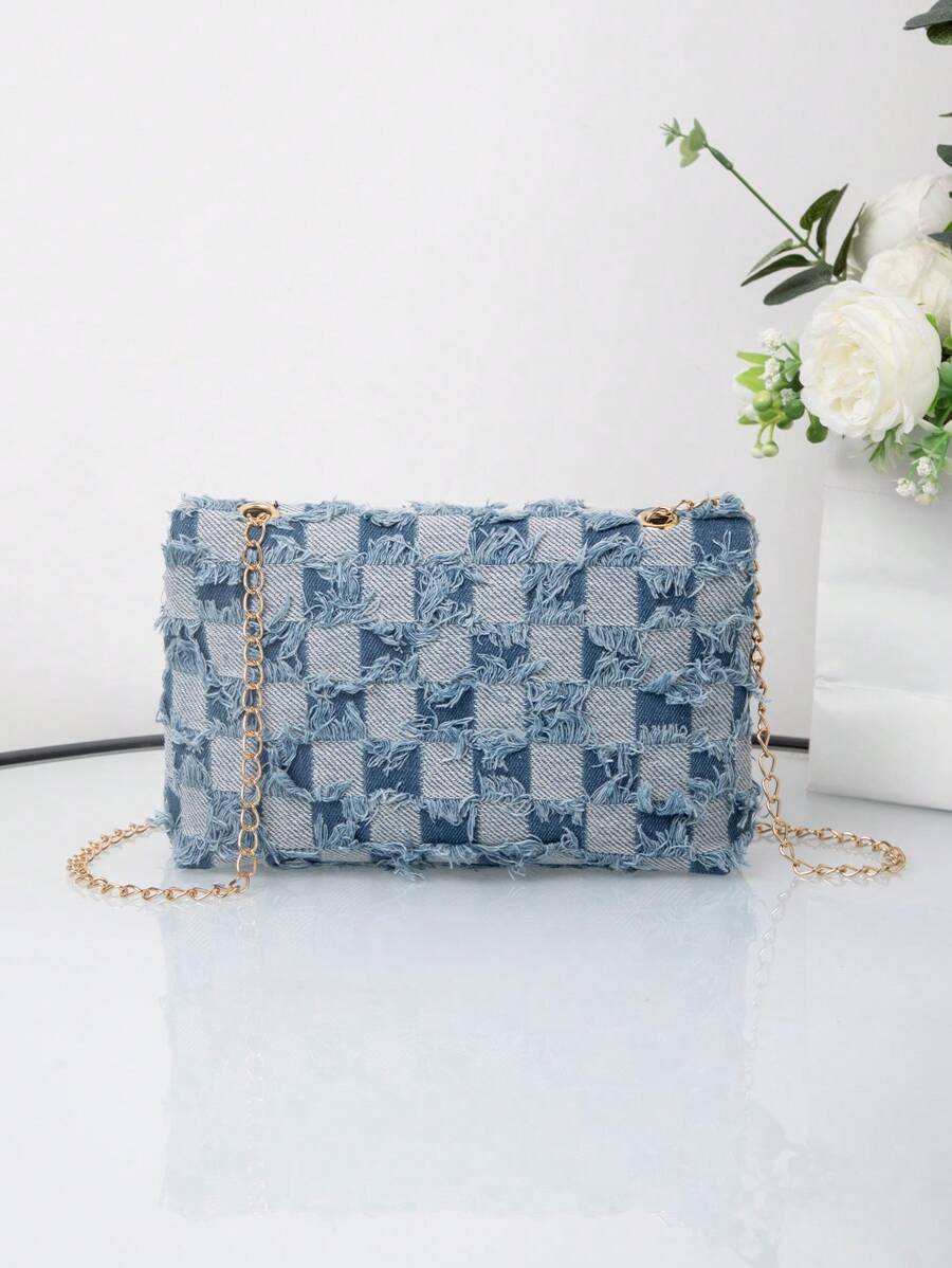 Chic European-Style Mini Square Shoulder Bag for Women, Versatile Crossbody Purse for Spring and Summer, Sweet and Elegant Everyday Fashion