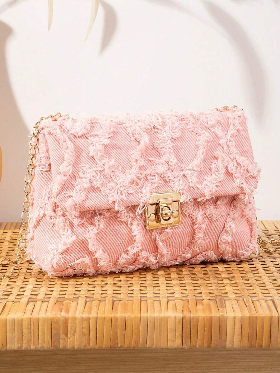 Chic European-Style Mini Square Shoulder Bag for Women, Versatile Crossbody Purse for Spring and Summer, Sweet and Elegant Everyday Fashion
