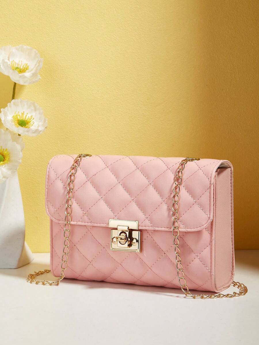 Diamond Pattern Mini Phone Crossbody Bag for Women, Sleek and Stylish Small Shoulder Bag, Ideal for Shopping, Work, Travel or Casual Outings