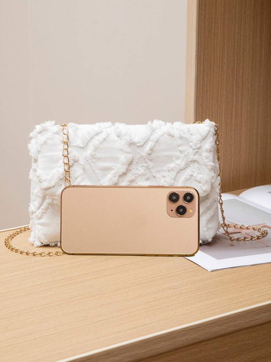 Chic European-Style Mini Square Shoulder Bag for Women, Versatile Crossbody Purse for Spring and Summer, Sweet and Elegant Everyday Fashion