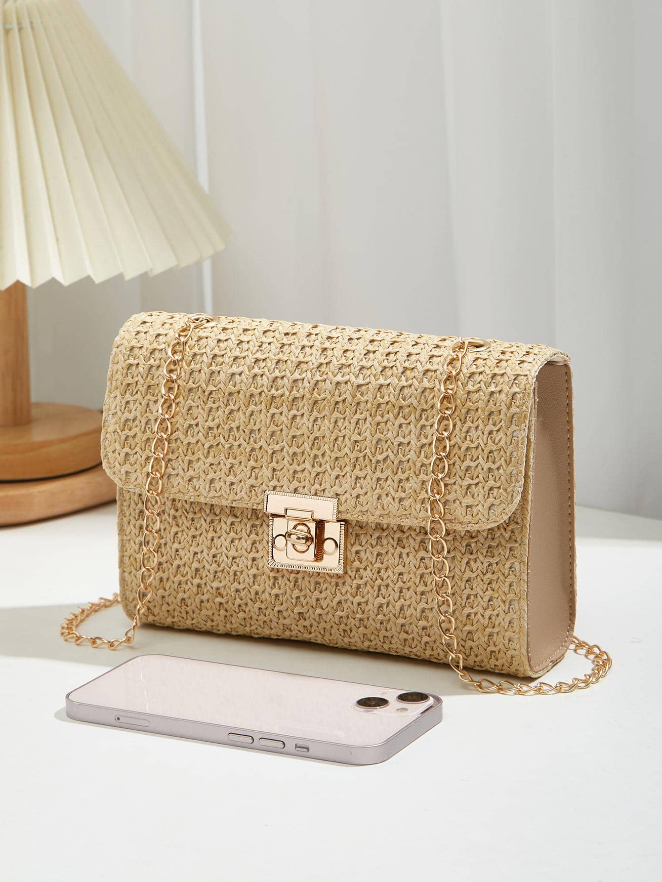 Diamond Pattern Mini Phone Crossbody Bag for Women, Sleek and Stylish Small Shoulder Bag, Ideal for Shopping, Work, Travel or Casual Outings