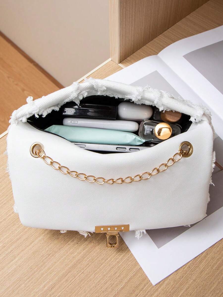 Chic European-Style Mini Square Shoulder Bag for Women, Versatile Crossbody Purse for Spring and Summer, Sweet and Elegant Everyday Fashion
