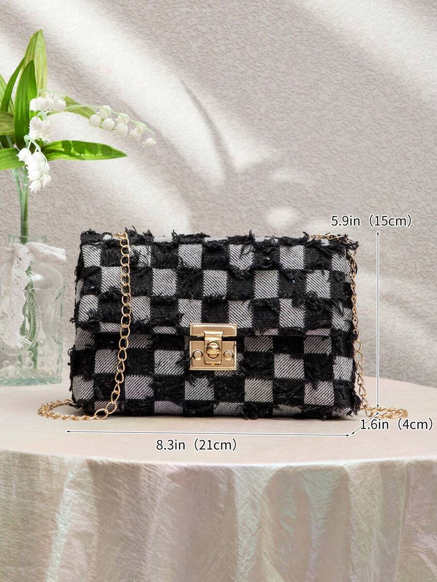 Chic European-Style Mini Square Shoulder Bag for Women, Versatile Crossbody Purse for Spring and Summer, Sweet and Elegant Everyday Fashion