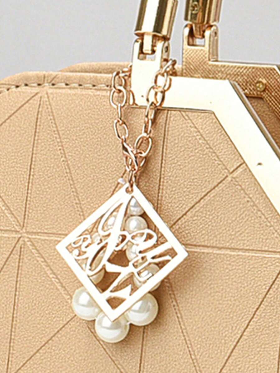 Elegant Large-Capacity Square Bag for Women, Versatile Handheld or Crossbody, Ideal Gift for Mothers, Office, Work or Business Use, Mommy Must-Have