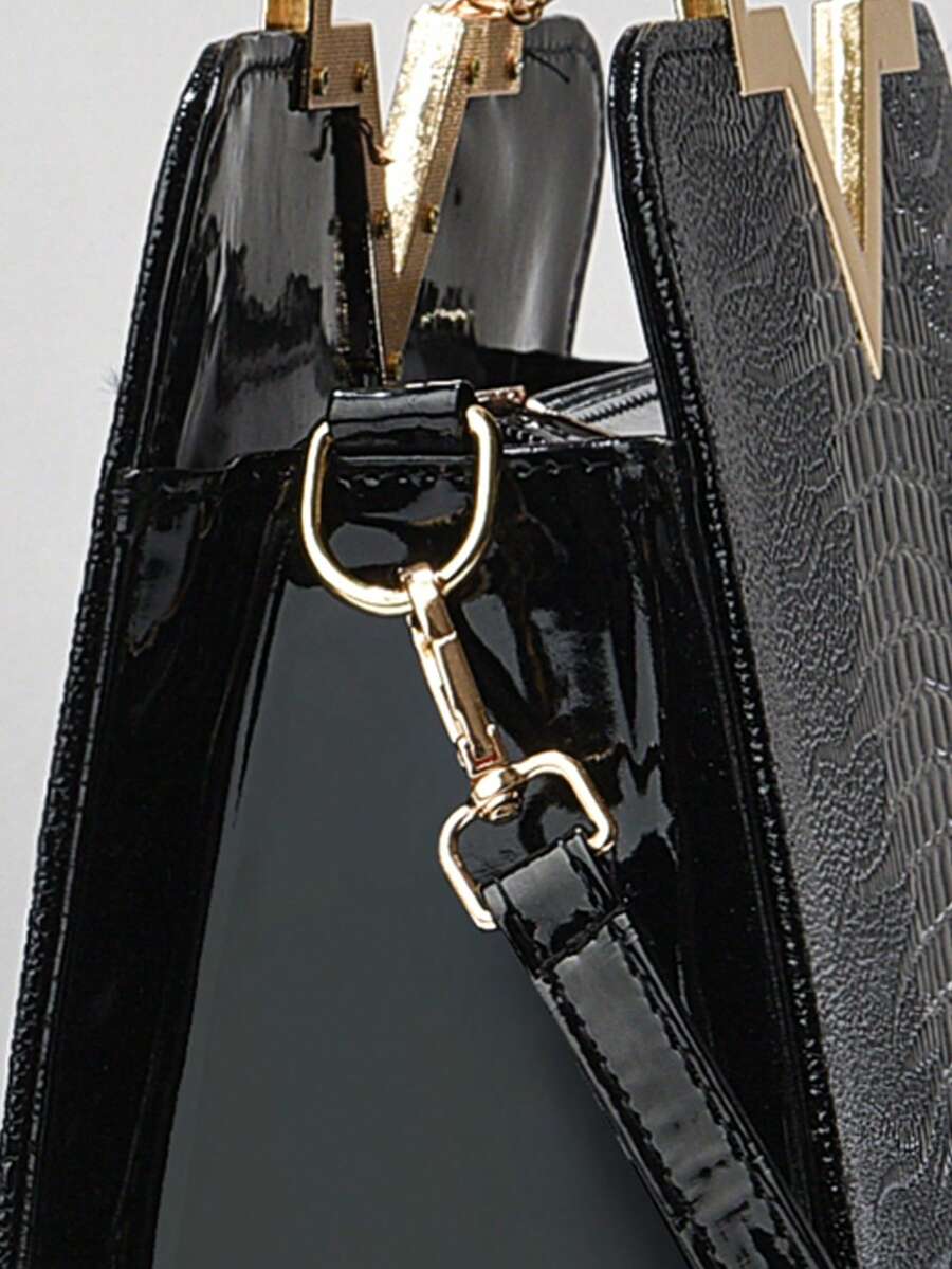 Elegant Large-Capacity Square Bag for Women, Versatile Handheld or Crossbody, Ideal Gift for Mothers, Office, Work or Business Use, Mommy Must-Have
