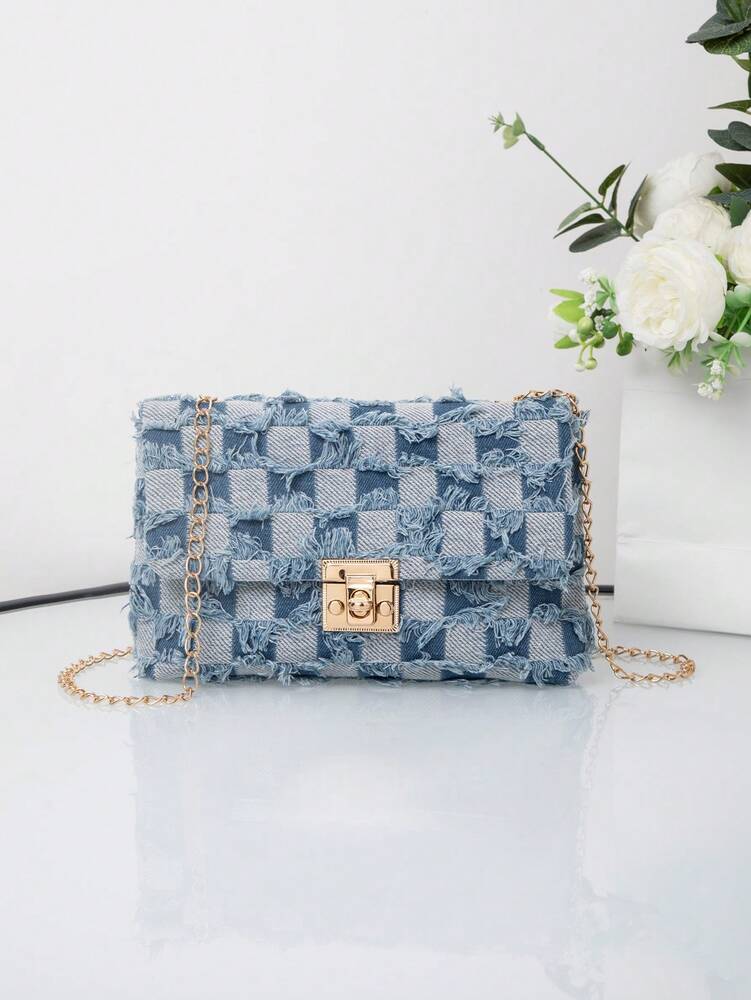 Chic European-Style Mini Square Shoulder Bag for Women, Versatile Crossbody Purse for Spring and Summer, Sweet and Elegant Everyday Fashion