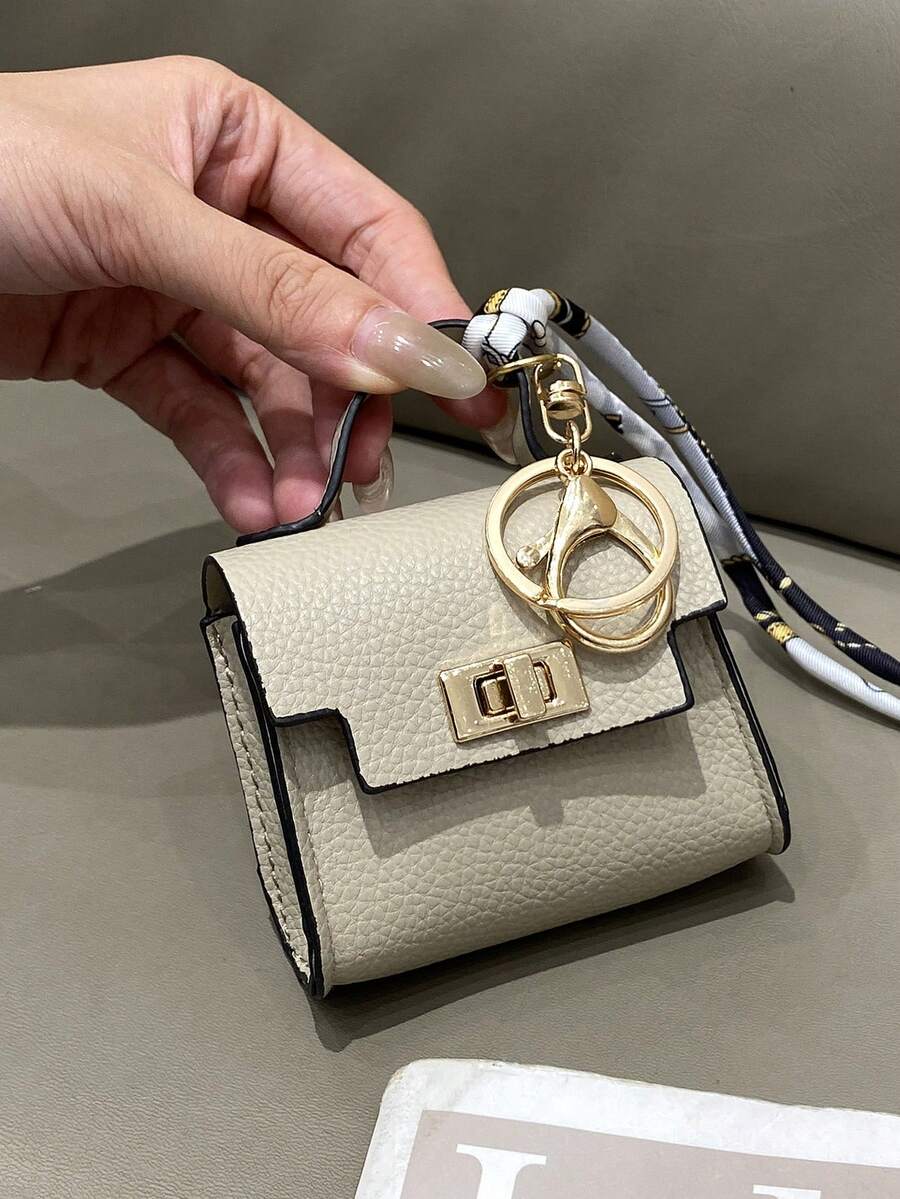 Mini Wristlet Wallet with Bluetooth Earbud Case Function, Portable Multi-Use Pouch with Strap, Ideal Gift for Women, Lightweight and Versatile Coin Bag
