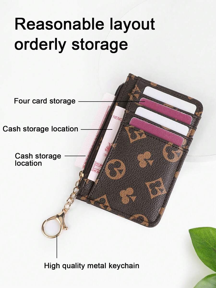 Elegant Slim Bifold Wallet for Women with 6 Card Slots and Coin Pocket, Minimalist Design, Ideal Birthday or Anniversary Gift, Lightweight Everyday Purse