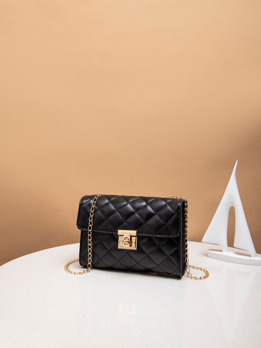 Diamond Pattern Mini Phone Crossbody Bag for Women, Sleek and Stylish Small Shoulder Bag, Ideal for Shopping, Work, Travel or Casual Outings