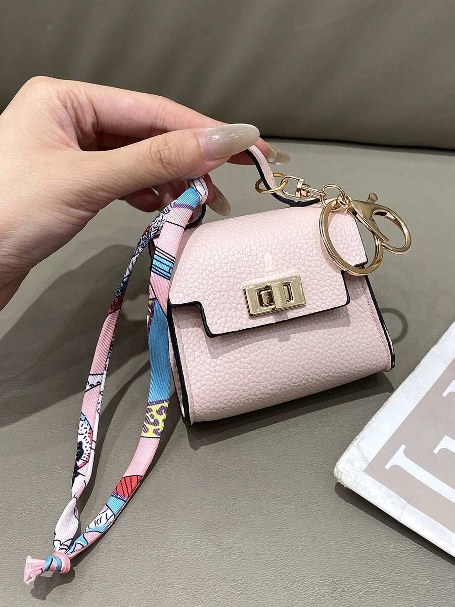 Mini Wristlet Wallet with Bluetooth Earbud Case Function, Portable Multi-Use Pouch with Strap, Ideal Gift for Women, Lightweight and Versatile Coin Bag