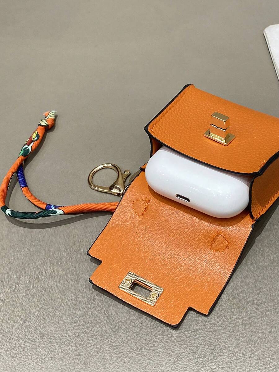 Mini Wristlet Wallet with Bluetooth Earbud Case Function, Portable Multi-Use Pouch with Strap, Ideal Gift for Women, Lightweight and Versatile Coin Bag