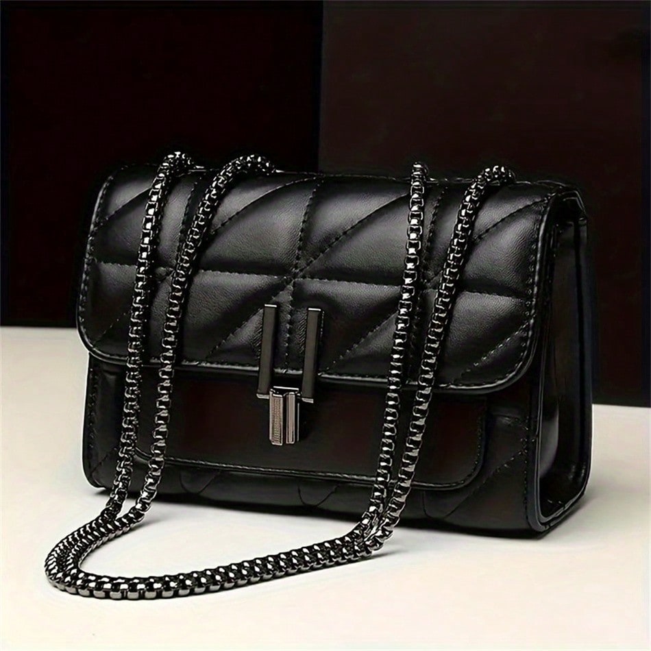 Classic Mini Plaid Crossbody Bag with Flap, Autumn/Winter Shoulder Bag Set for Women, Elegant Handbag and Matching Wallet Gift Combo