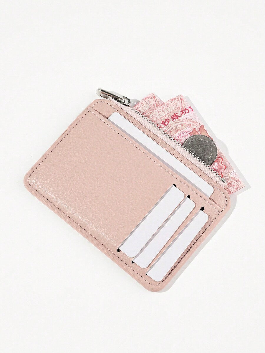 Elegant Slim Bifold Wallet for Women with 6 Card Slots and Coin Pocket, Minimalist Design, Ideal Birthday or Anniversary Gift, Lightweight Everyday Purse