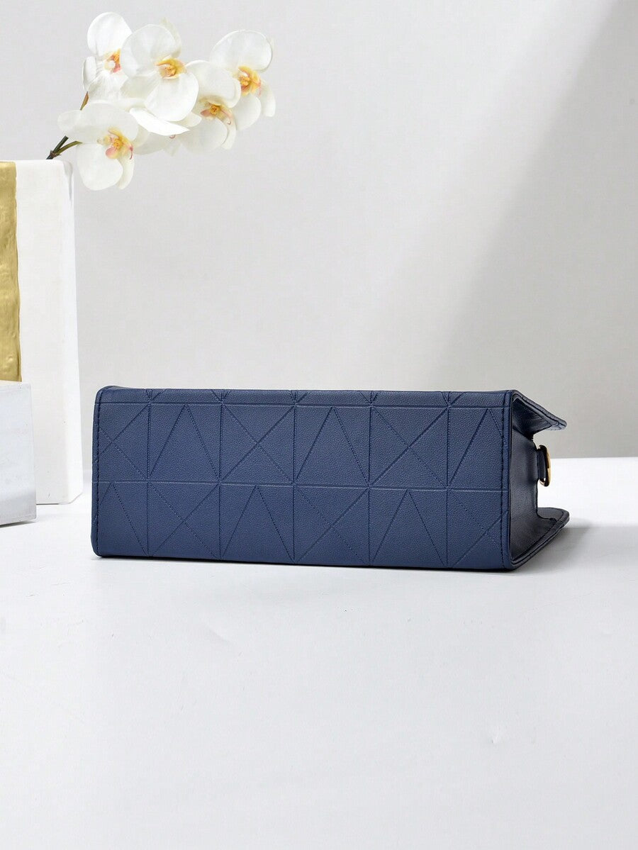 Elegant Large-Capacity Square Bag for Women, Versatile Handheld or Crossbody, Ideal Gift for Mothers, Office, Work or Business Use, Mommy Must-Have