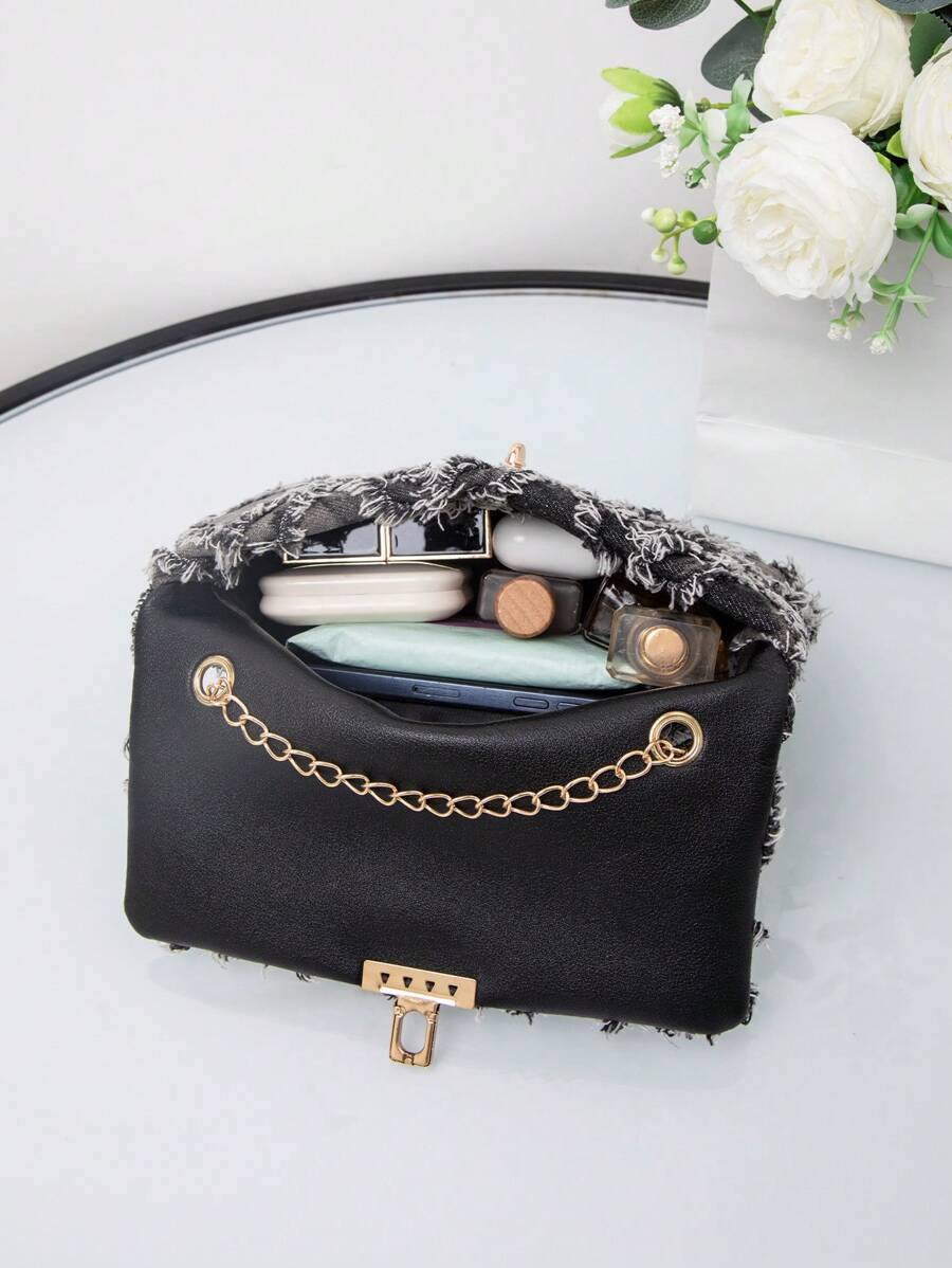 Chic European-Style Mini Square Shoulder Bag for Women, Versatile Crossbody Purse for Spring and Summer, Sweet and Elegant Everyday Fashion