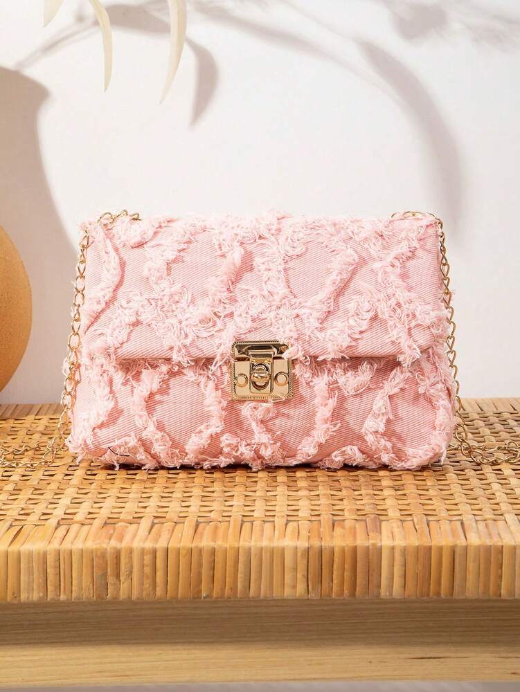 Chic European-Style Mini Square Shoulder Bag for Women, Versatile Crossbody Purse for Spring and Summer, Sweet and Elegant Everyday Fashion