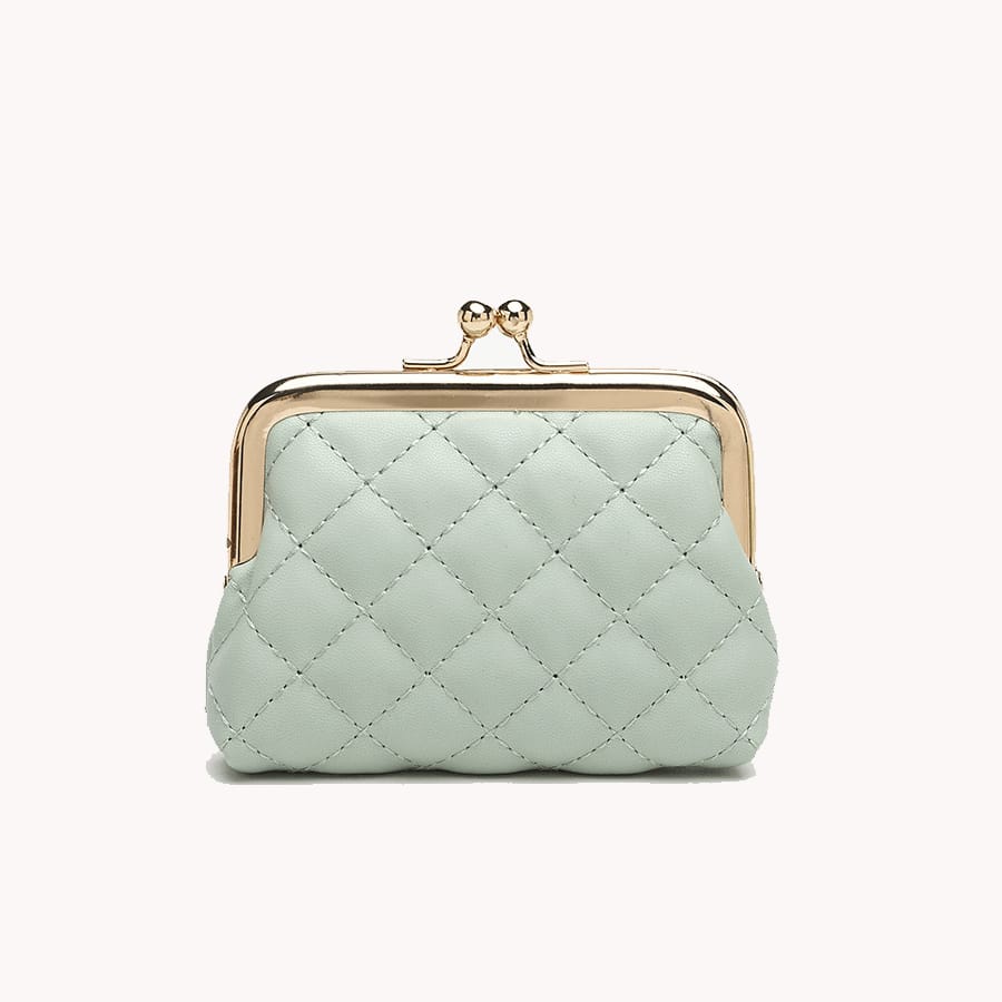 Compact PU Leather Coin Purse for Women, Small Key and Card Holder Clip Bag, Lightweight Mini Wallet, Ideal for Daily Use, Travel or Gifts